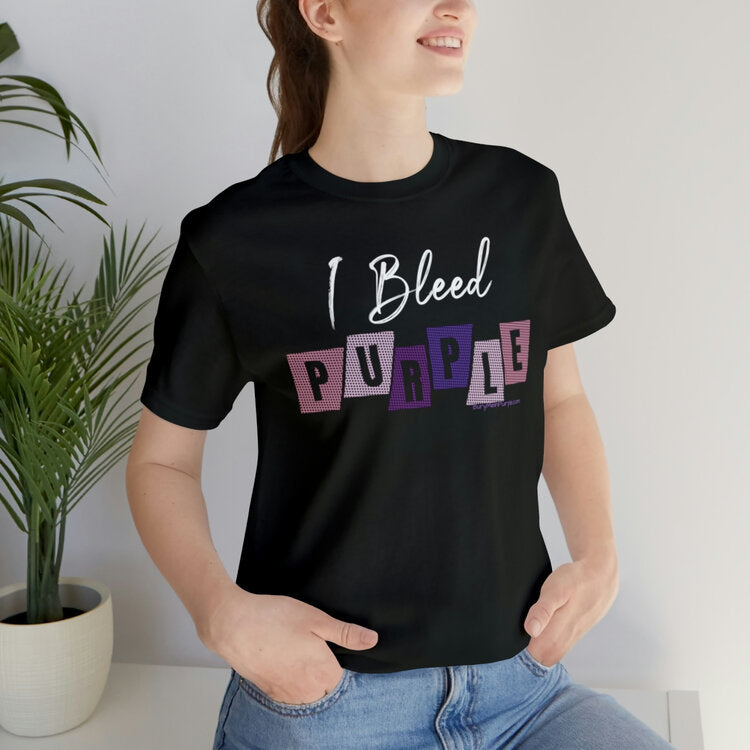 I BLEED PURPLE TEE