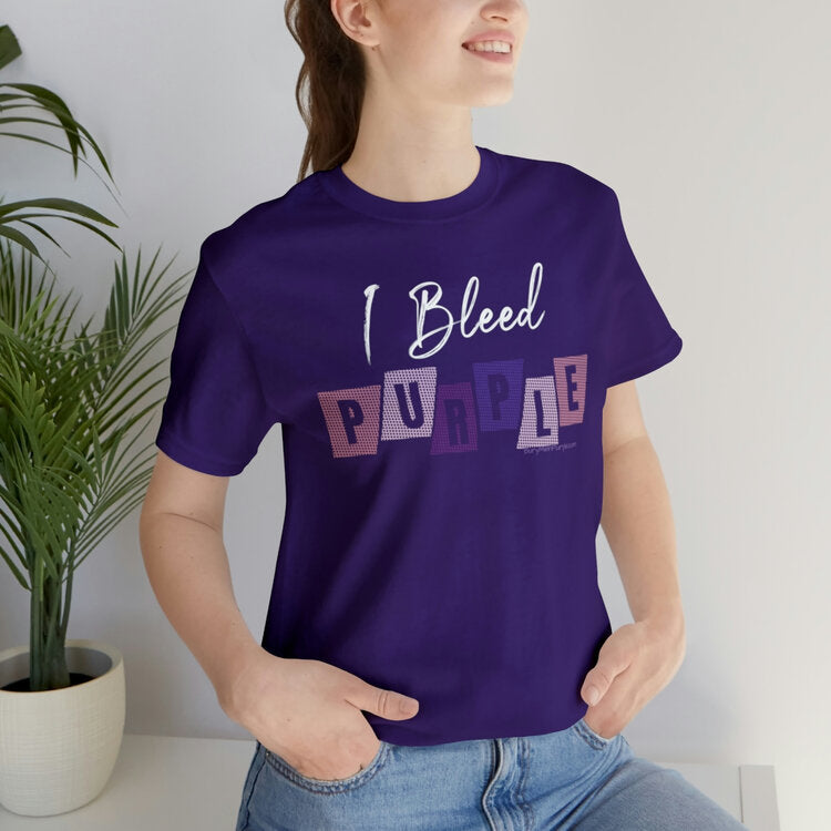 I BLEED PURPLE TEE