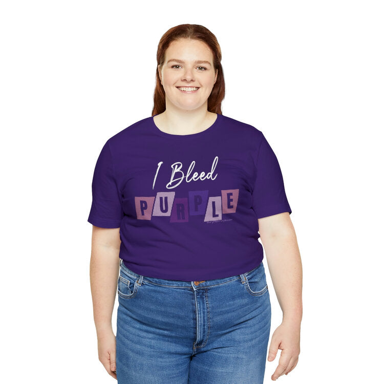 I BLEED PURPLE TEE