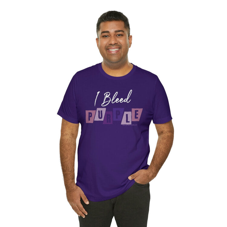 I BLEED PURPLE TEE