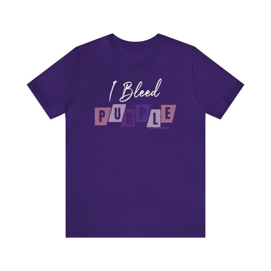 I BLEED PURPLE TEE